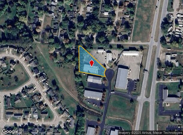  4840 Progress Dr, Columbus, IN Parcel Map