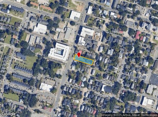  1508 Montgomery St, Savannah, GA Parcel Map