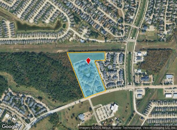 2700 Rollingbrook Dr, Baytown, TX Parcel Map