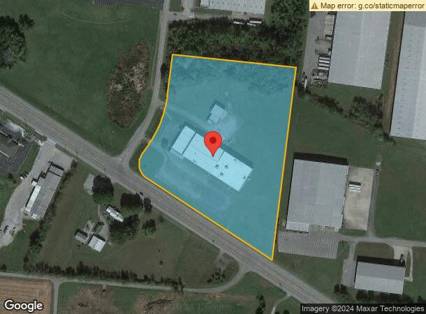  101 Evergreen Dr, Springfield, TN Parcel Map