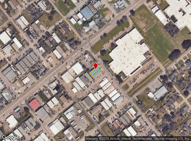  1410 Austin St, South Houston, TX Parcel Map