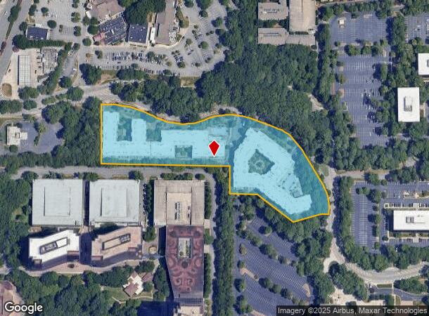  70 Perimeter Ctr E, Atlanta, GA Parcel Map