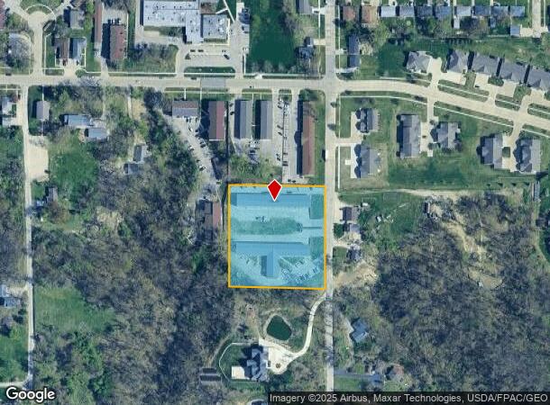 1641 34Th St Se, Cedar Rapids, IA Parcel Map