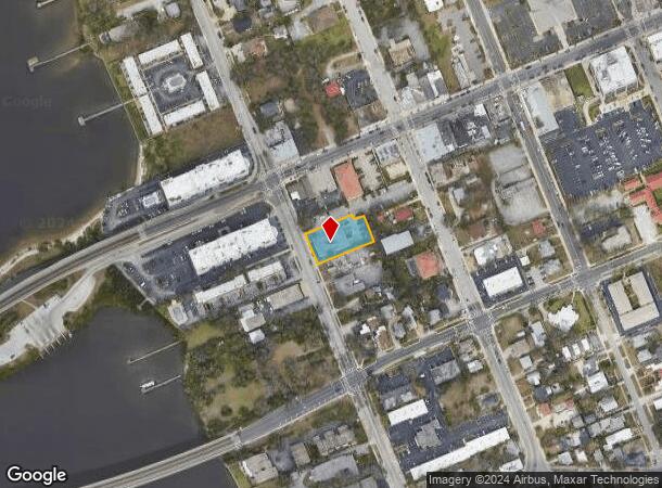  536 N Halifax Ave, Daytona Beach, FL Parcel Map