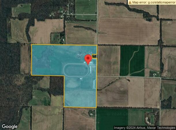  11255 N Sparrow Ln, Mount Vernon, IL Parcel Map