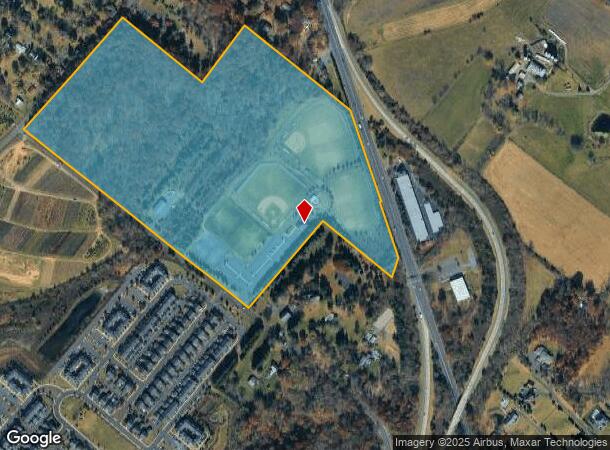  4757 Gordon Rd, Doylestown, PA Parcel Map