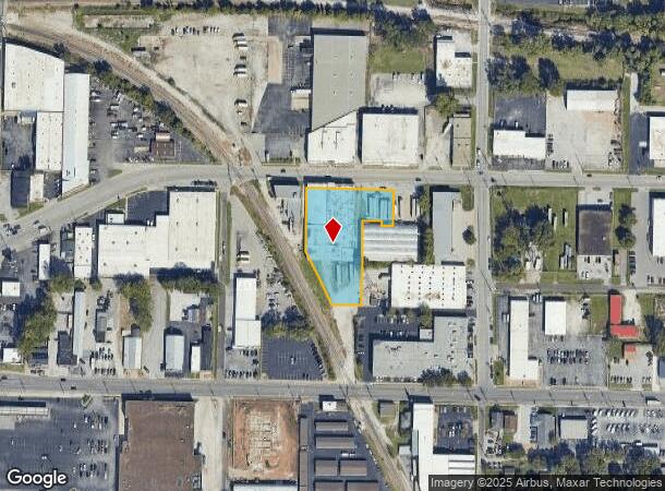  1326 E Trafficway St, Springfield, MO Parcel Map