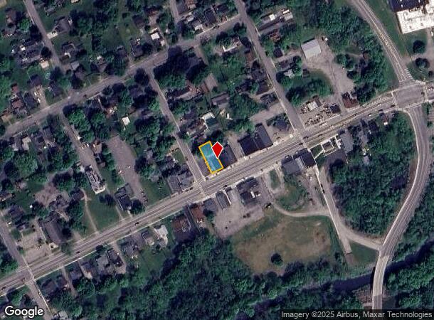  74 W Main St, Macedon, NY Parcel Map