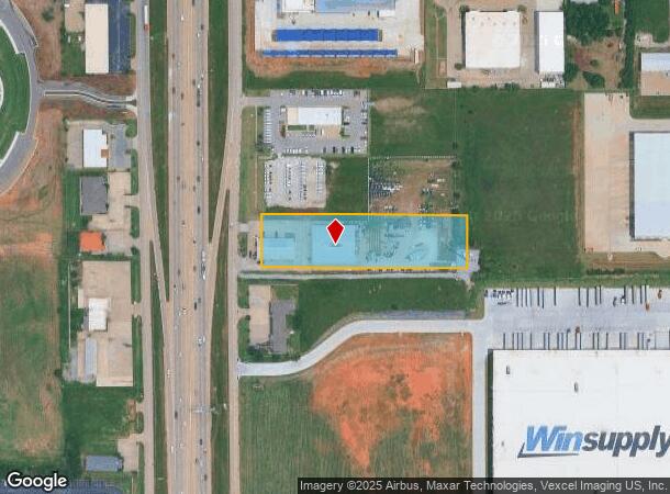  9300 S I 35 Service Rd, Moore, OK Parcel Map