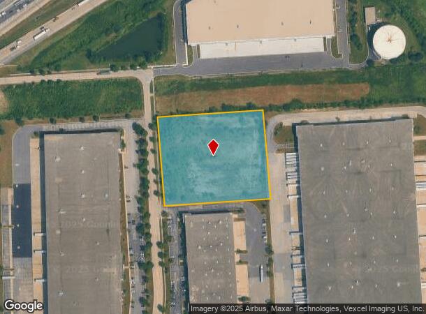 10321 Beaudin Blvd, Woodridge, IL Parcel Map