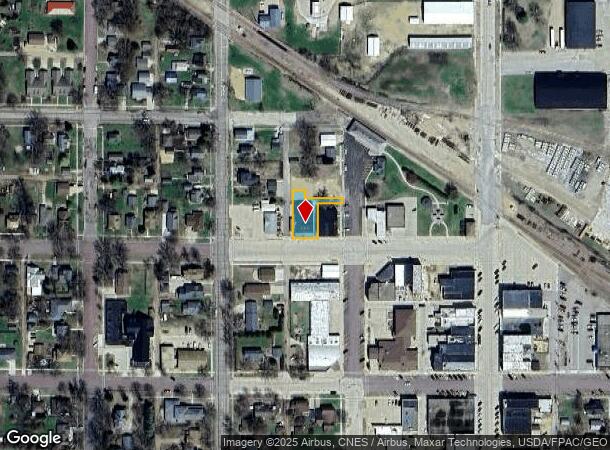  145 W Franklin St, Wells, MN Parcel Map