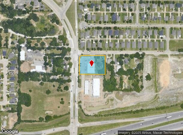  9636 Brierwood Ln, Dallas, TX Parcel Map