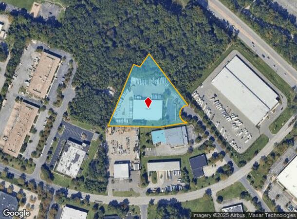 7501 Resource Ct, Curtis Bay, MD Parcel Map