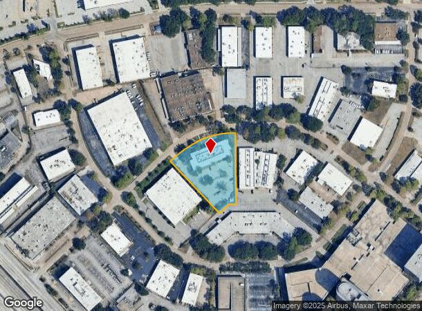 4321 Directors Row, Houston, TX Parcel Map