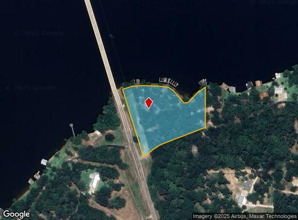 110 E Barker Creek Dr, Scroggins, TX Parcel Map