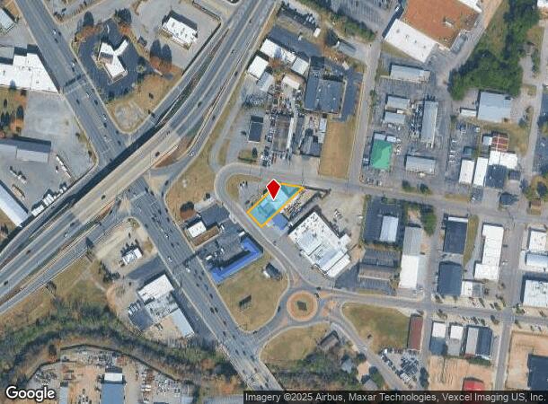  626 W College St, Murfreesboro, TN Parcel Map