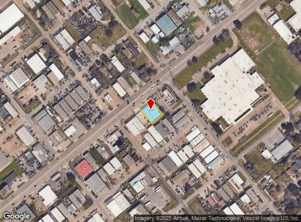  1208 College Ave, South Houston, TX Parcel Map