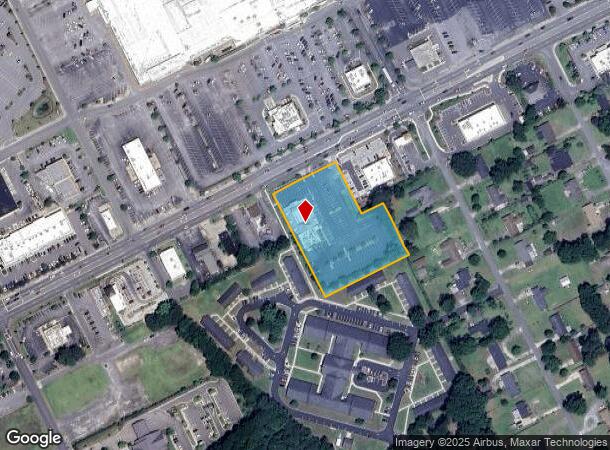 600 N Berkeley Blvd, Goldsboro, NC Parcel Map