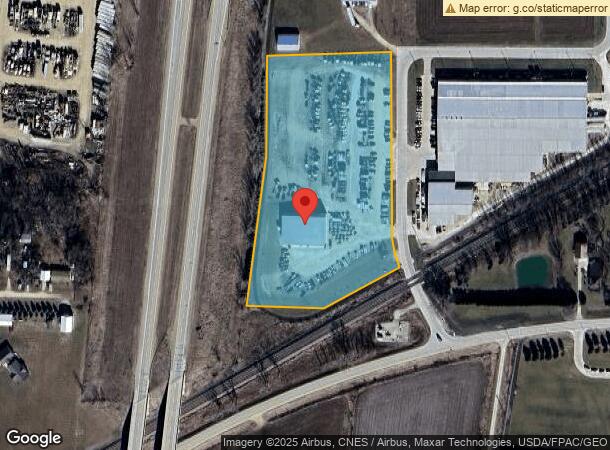  366 Industrial Ave, New Hampton, IA Parcel Map