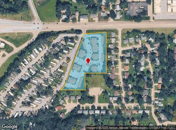 2013 Harlan Dr, Bellevue, NE Parcel Map