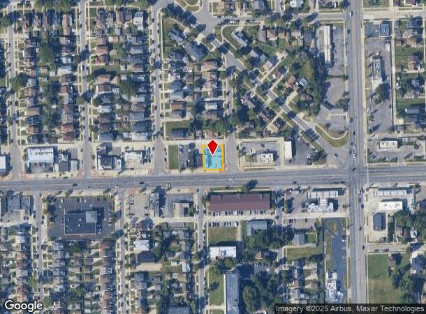  10214 W Warren Ave, Dearborn, MI Parcel Map