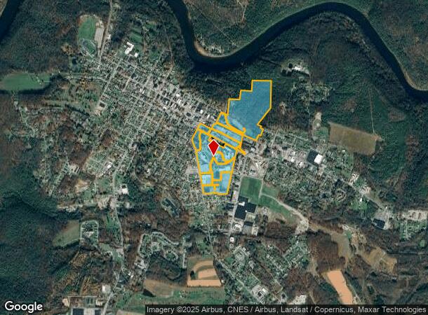  840 Wood St, Clarion, PA Parcel Map