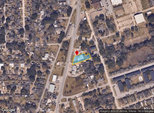  1913 S Gordon St, Alvin, TX Parcel Map