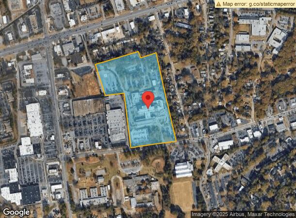  1230 Baxter St, Athens, GA Parcel Map