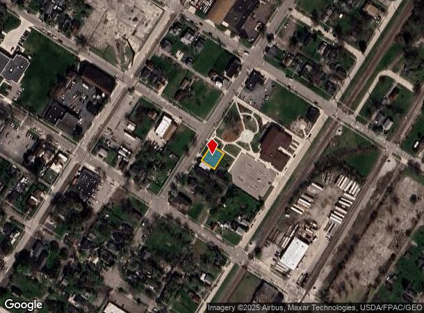 1102 E 2Nd St, Monroe, MI Parcel Map