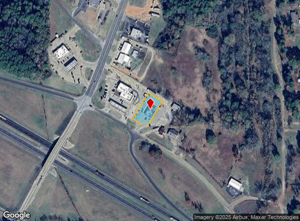 580 N Interstate 20 E, Waskom, TX Parcel Map