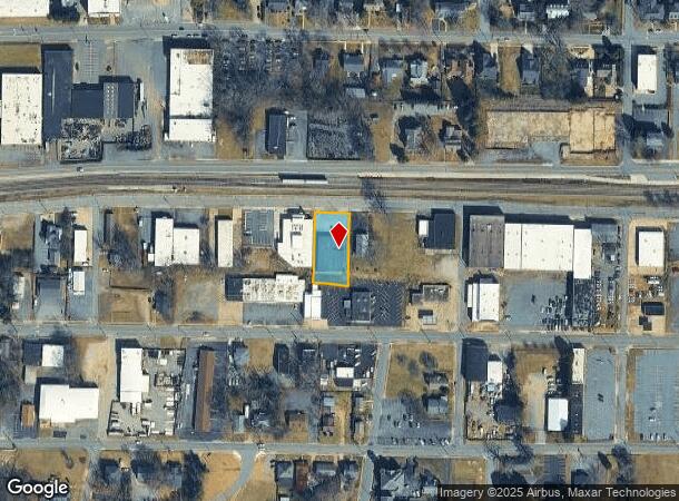  635 Main Ave Sw, Hickory, NC Parcel Map