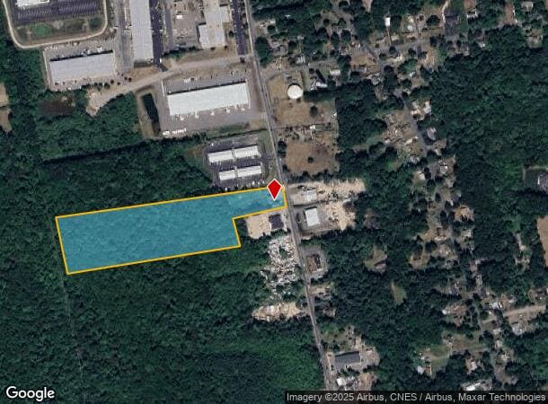  1746 Broadway, Raynham, MA Parcel Map