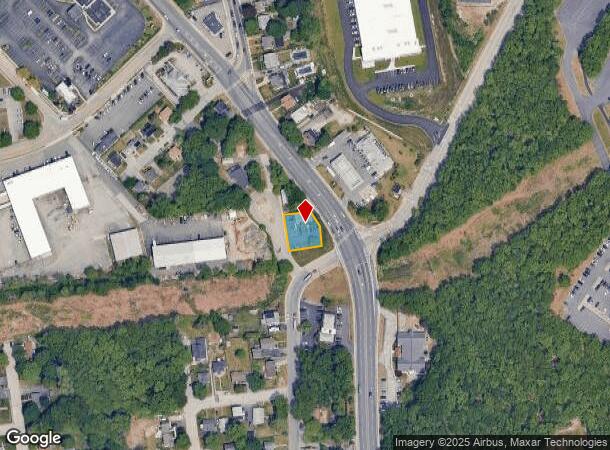 2213 Mendon Rd, Woonsocket, RI Parcel Map