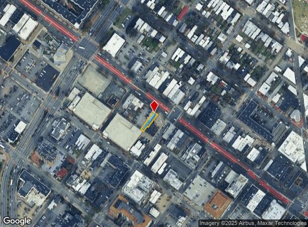  409 W Broad St, Richmond, VA Parcel Map