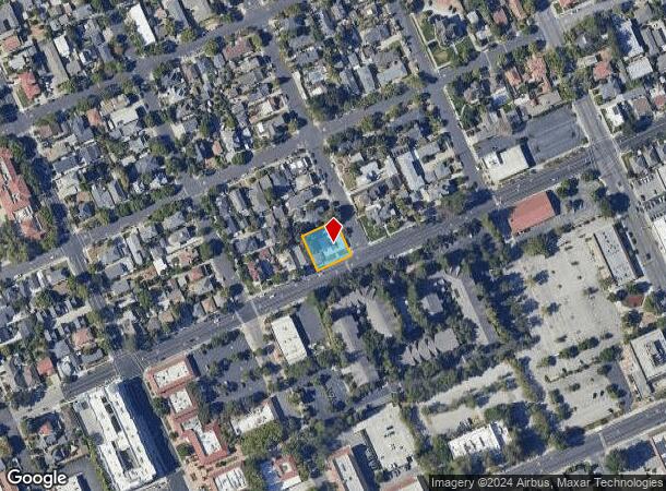  1125 Benton St, Santa Clara, CA Parcel Map