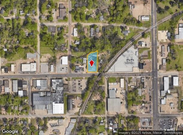 1105 W Erwin St, Tyler, TX Parcel Map