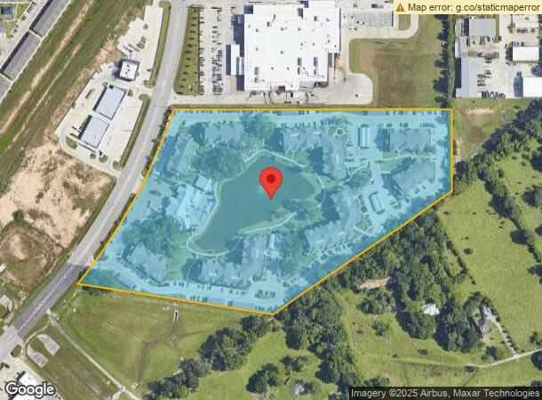  21000 Gosling Rd, Spring, TX Parcel Map