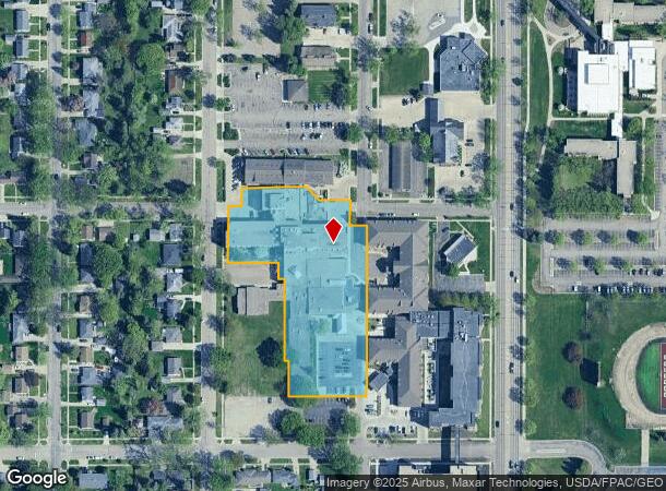  1405 7Th St S, Moorhead, MN Parcel Map
