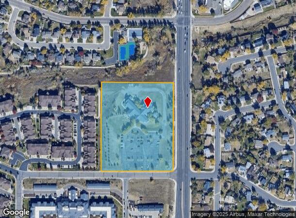  5707 S Simms St, Littleton, CO Parcel Map
