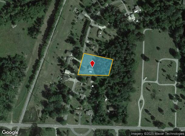  Hunter Rd, Pinconning, MI Parcel Map