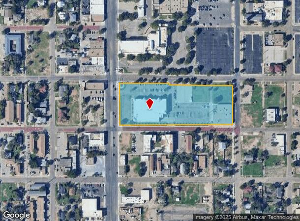 1501 Avenue Q, Lubbock, TX Parcel Map