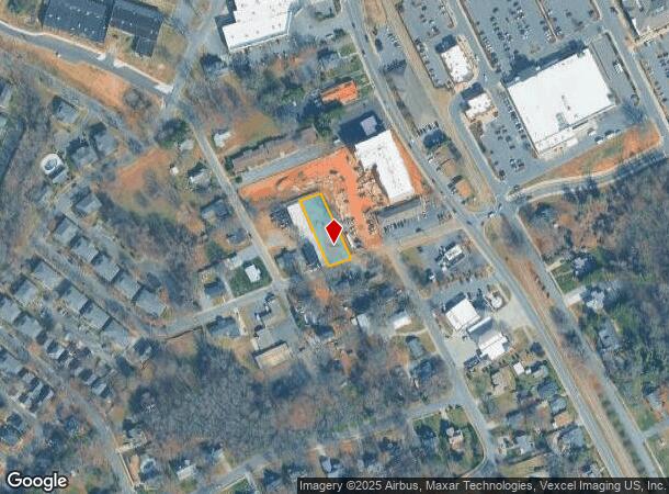 21411 Hickory St, Cornelius, NC Parcel Map