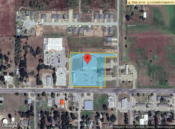  702 Henderson Ave, Palacios, TX Parcel Map