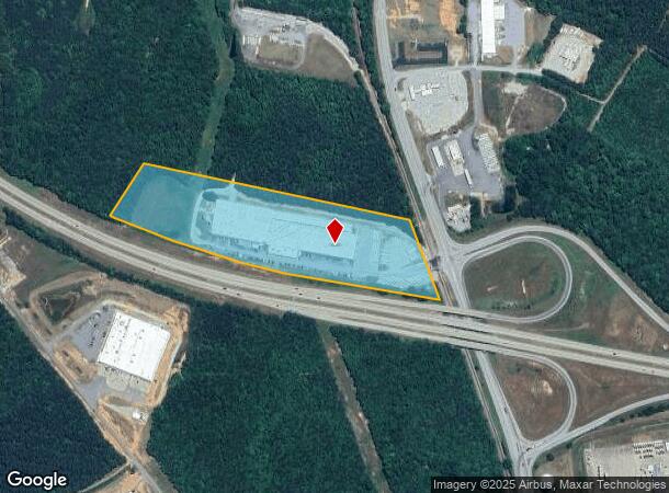 21313 Highway 221 N, Laurens, SC Parcel Map