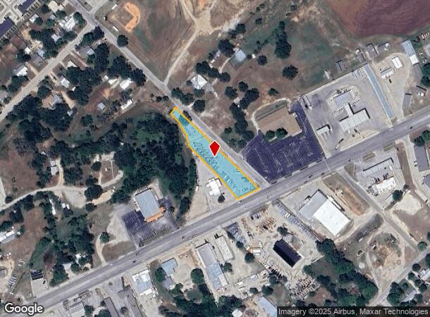 102 Oak St, Early, TX Parcel Map