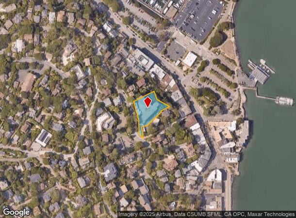  120 Bulkley Ave, Sausalito, CA Parcel Map