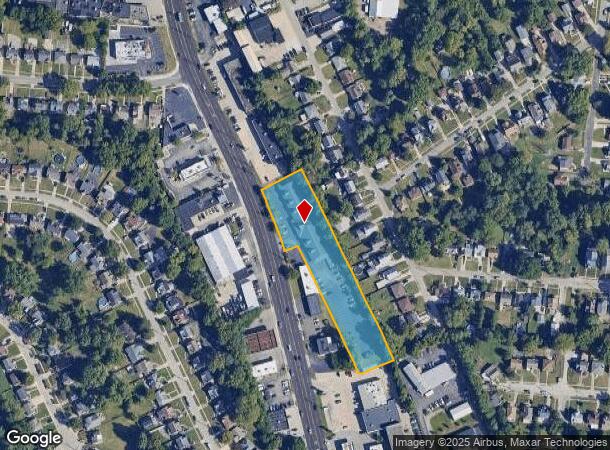6558-6572 Glenway Ave, Cincinnati, OH Parcel Map