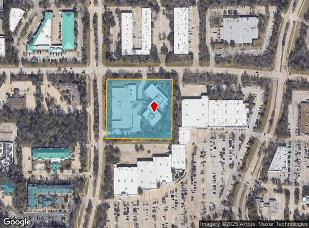  1425 Lake Front Cir, Spring, TX Parcel Map