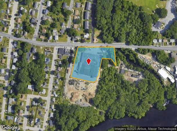 100 Pulaski St, West Warwick, RI Parcel Map