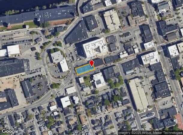  129 W Pearl St, Nashua, NH Parcel Map